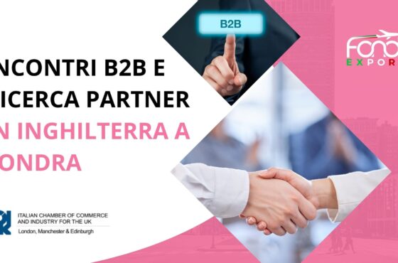 Incontri B2B e ricerca partner in Inghilterra