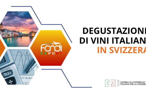 Degustazione di vino italiano in Svizzera