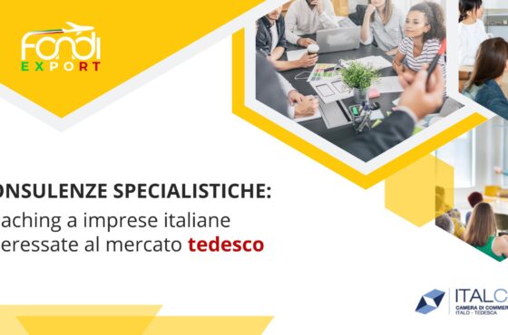 Coaching a imprese italiane interessate al mercato tedesco