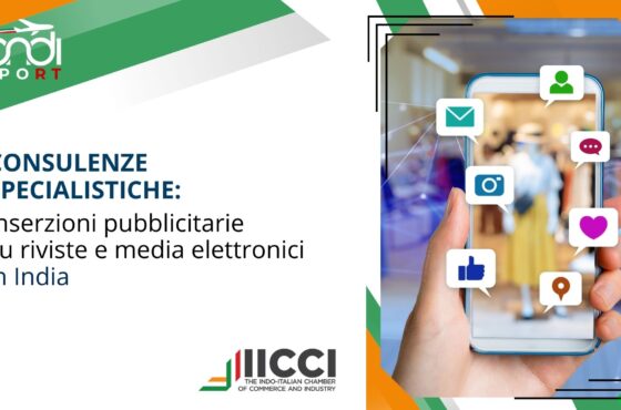 Inserzioni pubblicitarie su riviste e media elettronici in India