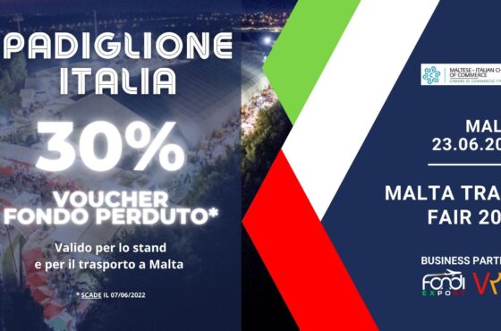 Padiglione Italia – Malta Trade Fair 2022