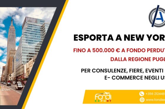 500.000 € di finanziamento a fondo perduto per l’export in Serbia delle imprese pugliesi