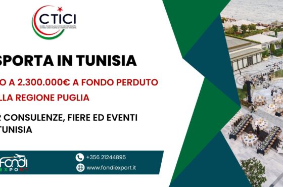 Le imprese pugliesi possono avvalersi di un finanziamento a fondo perduto con un importo massimo di 2.300.000 € per sviluppare un’attività di business internazionale a Singapore