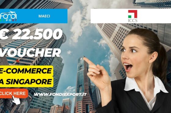 22.500€ di finanziamento a fondo perduto dal MAECI per l’export a Singapore per e-commerce e digital marketing