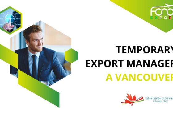 Temporary Export Manager a Vancouver
