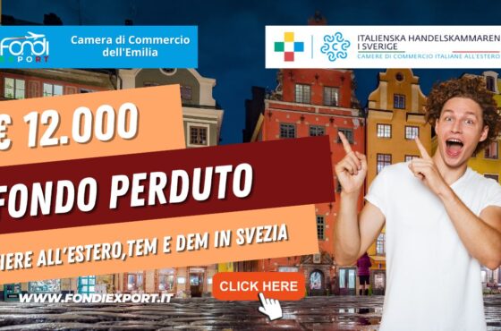 Le imprese fiorentine possono usufruire di un finanziamento a fondo perduto fino a 1.500 € per finanziamento a fondo perduto in Svezia