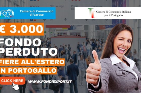 E-Commerce, Eventi e Fiere, B2B in Portogallo con il finanziamento a fondo perduto di 5.000 € della Camera di Commercio delle Marche