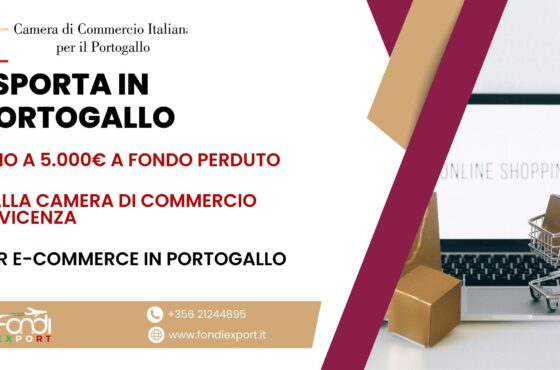 Un finanziamento a fondo perduto fino 5.000 € è offerto alle imprese vicentine per esportare in Portogallo