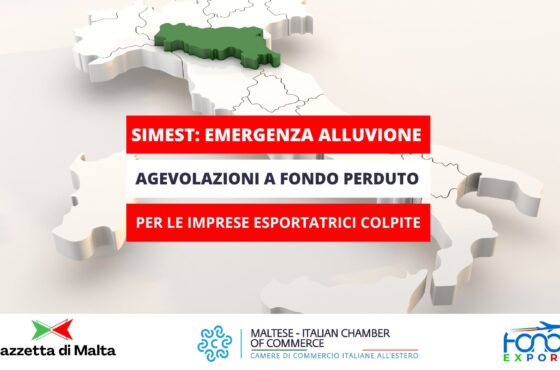 SIMEST, Emergenza Alluvione: disponibili le prime misure a sostegno delle imprese esportatrici