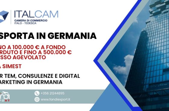 SIMEST: finanziamento agevolato di 500.000 € per TEM, Consulenze e Digital Marketing in Germania