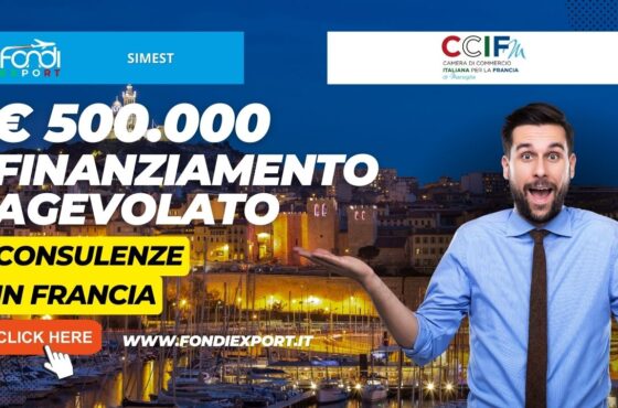 Francia, Marsiglia: 500.000€ di finanziamento a tasso agevolato da SIMEST per consulenze
