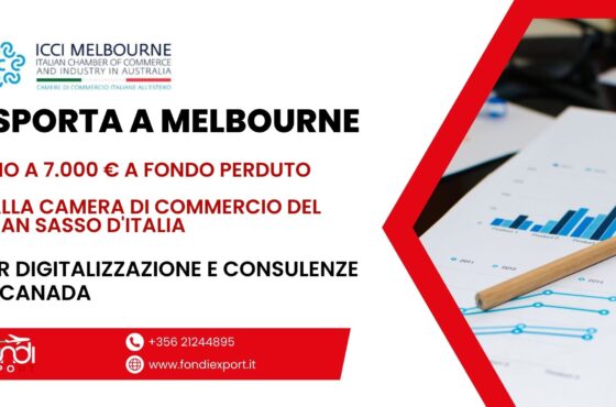 Un voucher di 7.000 € è disponibile per le imprese abruzzesi per Digitalizzazione e Consulenze in Australia