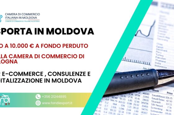 Sviluppa il tuo business a Chişinău, le aziende bolognesi hanno a disposizione 10.000 € di finanziamento a fondo perduto sotto forma di voucher
