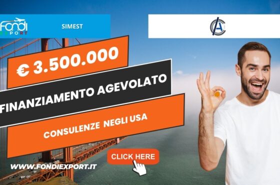 SIMEST: 3.500.000€ di finanziamento agevolato export a New York