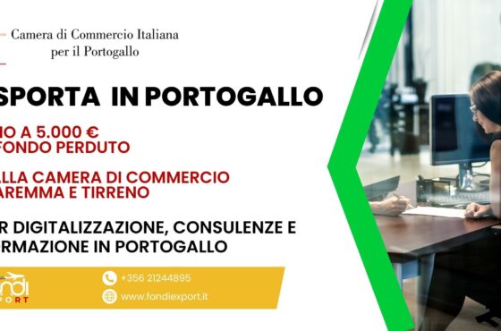Sviluppa il tuo business in Portogallo, le aziende toscane hanno a disposizione 5.000 € di finanziamento a fondo perduto