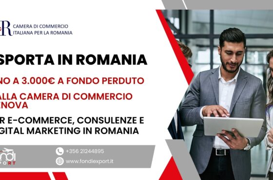 Sviluppa il tuo business in Romania, le aziende genovesi hanno a disposizione 3.000 € di finanziamento a fondo perduto