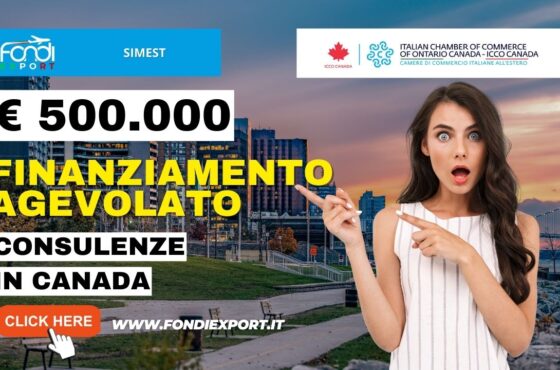 SIMEST: Opportunità di business in Ontario grazie a 500.000€ di finanziamento agevolato