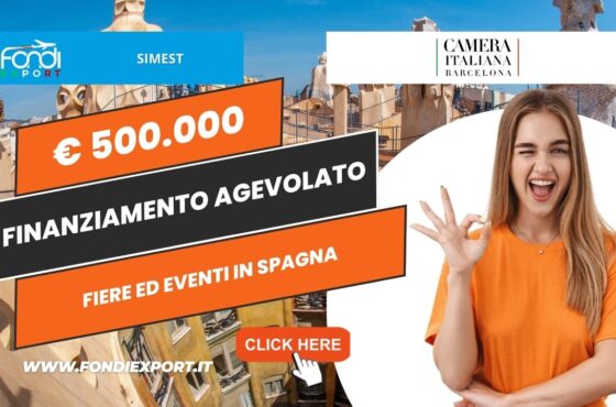 SIMEST investe 500.000€ a tasso agevolato per le attività di internazionalizzazione in Spagna, a Barcellona per fiere