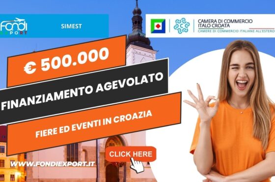 Export in Croazia: SIMEST offre 500.000€ a tasso agevolato per partecipare a fiere