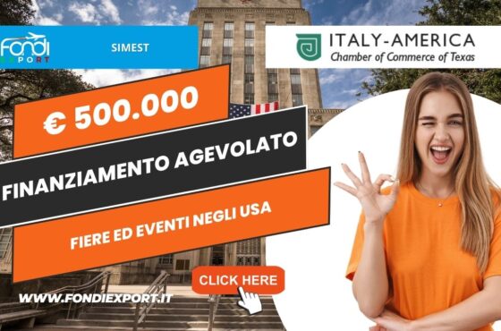 SIMEST finanzia le attività di internazionalizzazione in Texas, a Houston, con 500.000€ a tasso agevolato per partecipare a fiere