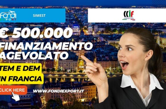 Bando Temporary Manager 2023 SIMEST: investe 500.000€ a tasso agevolato per TEM e DEM in Francia, a Lione