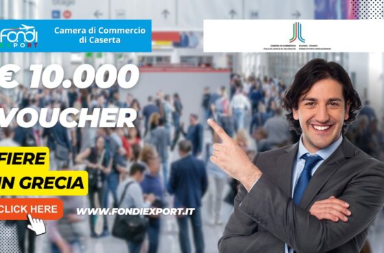 La Camera di Commercio di Caserta investe 10.000€ sottoforma di voucher per l’export in Grecia per fiere