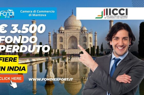 La Camera di Commercio di Mantova investe 3.500€ a fondo perduto per l’export in India per fiere
