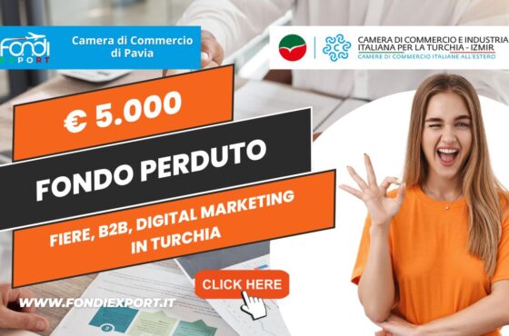 Turchia, Izmir: 5.000€ di finanziamento a fondo perduto per l’export dalla Camera di Commercio di Pavia per fiere, B2B, digital marketing