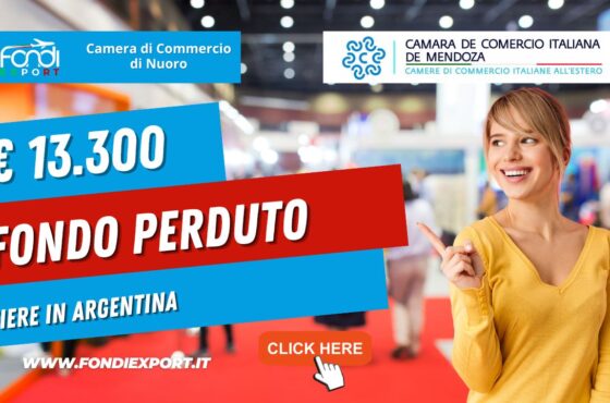 Argentina, Mendoza: Camera di Commercio di Nuoro finanzia l’export con un contributo a fondo perduto di 13.300€ per fiere