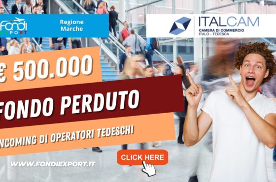 La Regione Marche eroga 500.000€ a fondo perduto per incoming di operatori tedeschi