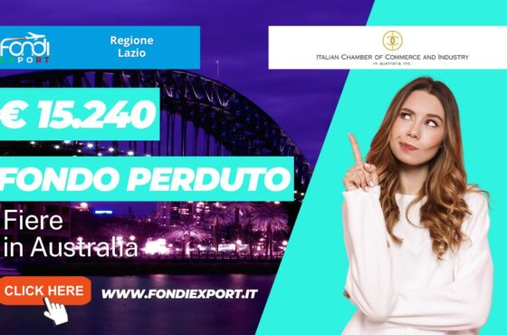 Partecipa a fiere all’estero in Australia a Sidney con 15.240 euro a fondo perduto: spingi l’export della tua azienda