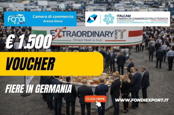 Mai più barriere verso il mercato tedesco: sblocca ora il voucher di €1.500 per Fiere ed Eventi con la Camera di Commercio Italo-Tedesca