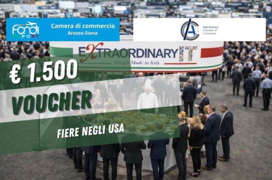 Non perdere il voucher di €1.500: nuovo bando della Camera di Commercio di Arezzo-Siena per Fiere ed Eventi negli USA a New York
