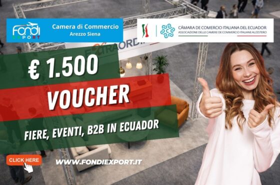 Obiettivo mercato ecuadoriano: come ottenere il finanziamento a fondo perduto di €1.500 della Camera di Commercio di Arezzo Siena prima che finisca