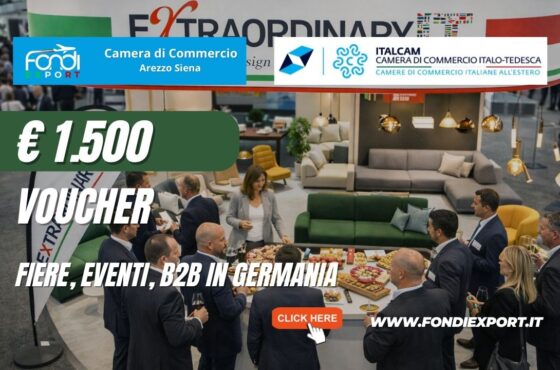 Espansione in Germania senza rischi: sblocca il finanziamento a fondo perduto di €1.500 garantito dalla Camera di Commercio di Arezzo Siena