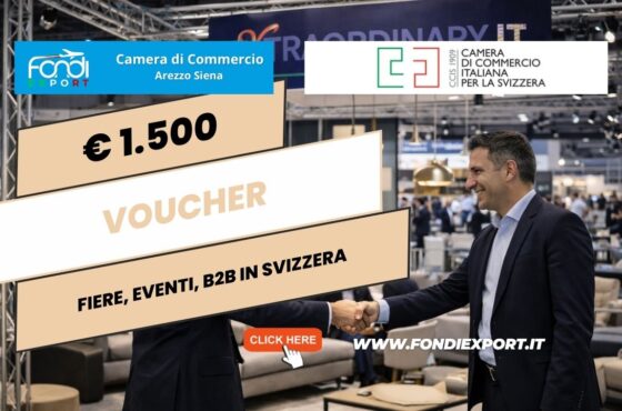 Successo garantito in Svizzera: usa il finanziamento a fondo perduto di €1.500 della Camera di Commercio di Arezzo Siena per la tua impresa nel 2026