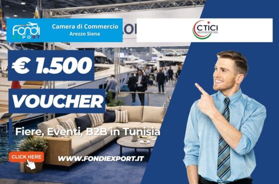 Finanziamento a fondo perduto di €1.500 per internazionalizzazione in Tunisia: il bando Camera di Commercio di Arezzo Siena che cercavi nel 2026