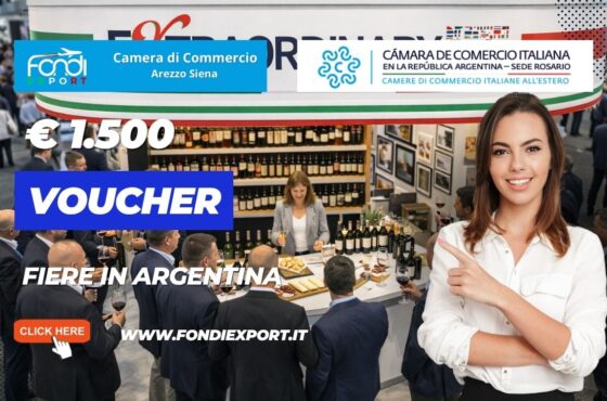 Finanziamento a fondo perduto di €1.500 per internazionalizzazione in Argentina: il bando Camera di Commercio di Arezzo Siena che cercavi nel 2026
