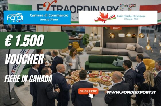 Il tuo business in Canada a Vancouver non può aspettare: richiedi il finanziamento a fondo perduto di €1.500 della Camera di Commercio di Arezzo Siena