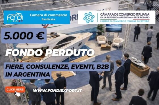 Come esportare in Argentina con i fondi della Camera di Commercio della Basilicata: 5.000 euro a fondo perduto