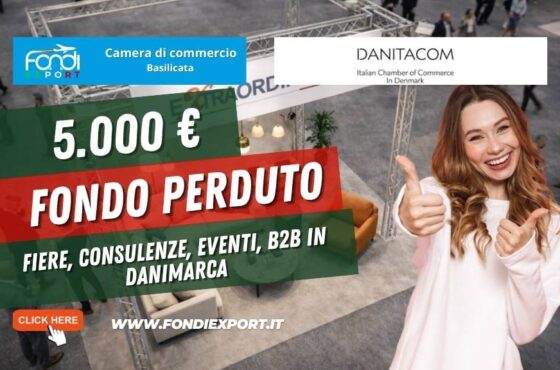 Come esportare in Danimarca con i fondi della Camera di Commercio della Basilicata: 5.000 euro a fondo perduto