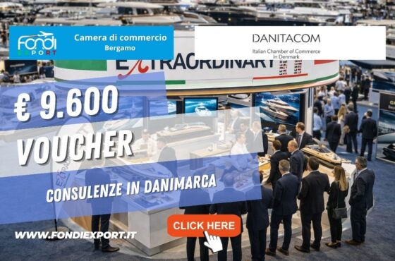 Il tuo business in Danimarca non può aspettare: richiedi il voucher di €9.600 della Camera di Commercio di Bergamo