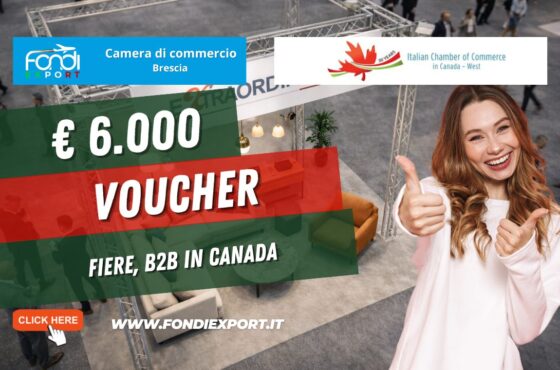 Il tuo business in Canada a Vancouver non può aspettare: richiedi il voucher di €6.000 della Camera di Commercio di Brescia