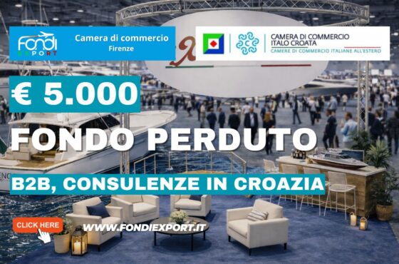 Strategia vincente nel mercato croato: finanziamento a fondo perduto di €5.000 e supporto della Camera di Commercio Italo Croata