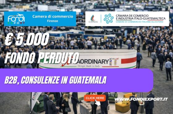 Obiettivo mercato guatemalteco: come ottenere il finanziamento a fondo perduto di €5.000 della Camera di Commercio di Firenze prima che finisca