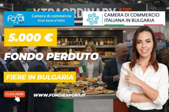 Fiere in Bulgaria: contributo 5.000 euro per esportare nel mercato bulgaro
