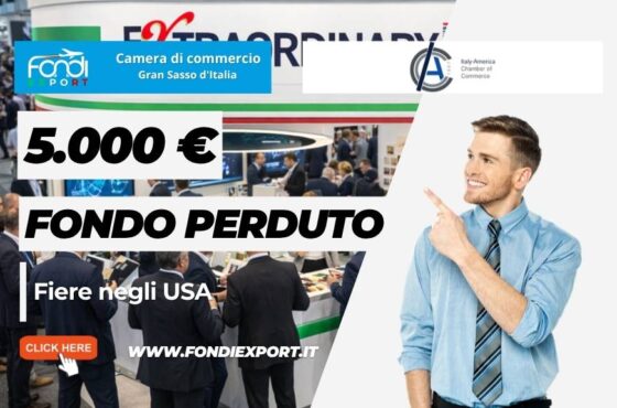 Come richiedere 5.000 euro a fondo perduto per esportare nel mercato statunitense a New York