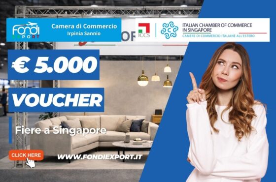Strategia vincente nel mercato singaporiano: finanziamento a fondo perduto di €5.000 e supporto della Italian Chamber of Commerce in Singapore