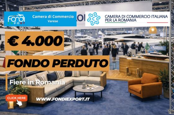 Export in Romania a costo zero? Scopri come usare il finanziamento a fondo perduto di €4.000 della Camera di Commercio di Varese