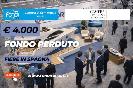 Strategia vincente nel mercato spagnolo: finanziamento a fondo perduto di €4.000 e supporto della Camera di Commercio Italiana-Barcelona